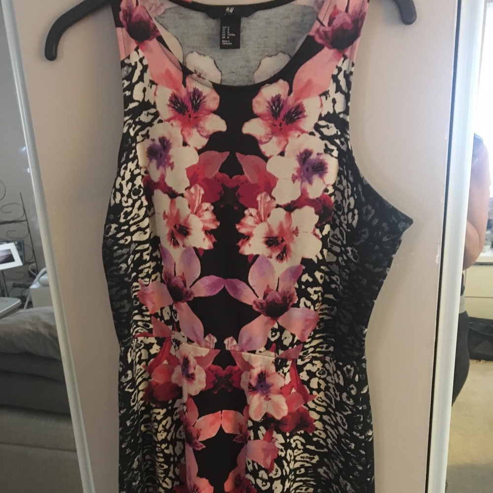 H&M mini floral dress